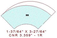 Corner 3-23/64" - 1 Corner 3-23/64" - 1