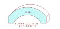 Corner 3-11/16" Corner 3-11/16"