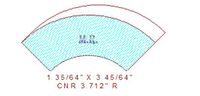 Corner 3-23/32" Corner 3-23/32"