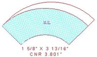 Corner 3-13/16" Corner 3-13/16"