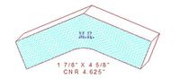 Corner 4-5/8" Corner 4-5/8"