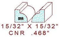 Corner 15/32" Corner 15/32"