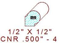 Pencil Mould 1/2" - 4 Pencil Mould 1/2" - 4