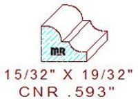 Corner 19/32" Corner 19/32"