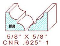 Corner 5/8" - 1 Corner 5/8" - 1