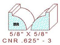 Corner 5/8" - 3 Corner 5/8" - 3