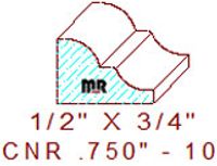 Corner 3/4" - 10 Corner 3/4" - 10