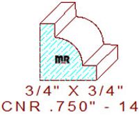Corner 3/4" - 14 Corner 3/4" - 14