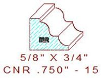 Corner 3/4" - 15 Corner 3/4" - 15