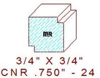 Corner 3/4" - 24 Corner 3/4" - 24