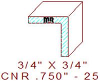 Corner 3/4" - 25 Corner 3/4" - 25