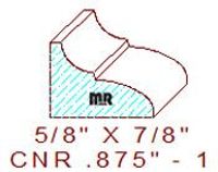 Corner 7/8" - 1 Corner 7/8" - 1