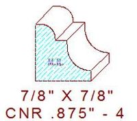 Corner 7/8" - 4 Corner 7/8" - 4