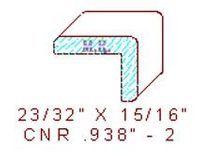 Corner 15/16" - 2 Corner 15/16" - 2