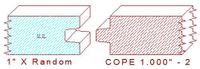 Door Cope & Stick 1" - 2 Door Cope & Stick 1" - 2