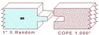 Door Cope & Stick 1" Door Cope & Stick 1"
