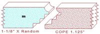 Door Cope & Stick 1-1/8"