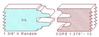 Door Cope & Stick 1-3/8" - 13 Door Cope & Stick 1-3/8" - 13