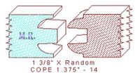 Door Cope & Stick 1-3/8" - 14 Door Cope & Stick 1-3/8" - 14
