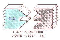 Door Cope & Stick 1-3/8" - 16