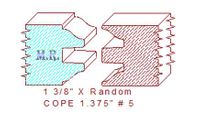 Door Cope & Stick 1-3/8" - 5 Door Cope & Stick 1-3/8" - 5