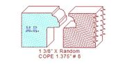 Door Cope & Stick 1-3/8" - 8 Door Cope & Stick 1-3/8" - 8