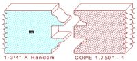 Door Cope & Stick 1-3/4" - 1 Door Cope & Stick 1-3/4" - 1