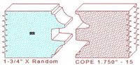 Door Cope & Stick 1-3/4" - 15