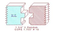 Door Cope & Stick 1-3/4" - 18