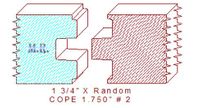 Door Cope & Stick 1-3/4" - 2 Door Cope & Stick 1-3/4" - 2