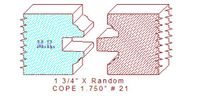 Door Cope & Stick 1-3/4" - 21 Door Cope & Stick 1-3/4" - 21