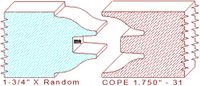 Door Cope & Stick 1-3/4" - 31