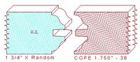 Door Cope & Stick 1-3/4" - 38 Door Cope & Stick 1-3/4" - 38