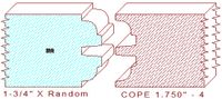 Door Cope & Stick 1-3/4" - 4