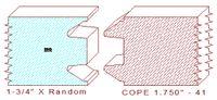 Door Cope & Stick 1-3/4" - 41 Door Cope & Stick 1-3/4" - 41