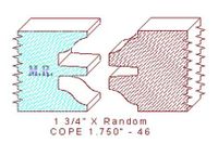 Door Cope & Stick 1-3/4" - 46 Door Cope & Stick 1-3/4" - 46