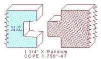 Door Cope & Stick 1-3/4" - 47