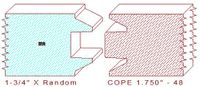 Door Cope & Stick 1-3/4" - 48 Door Cope & Stick 1-3/4" - 48