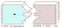 Door Cope & Stick 1-3/4" - 53 Door Cope & Stick 1-3/4" - 53