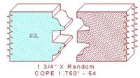 Door Cope & Stick 1-3/4" - 54 Door Cope & Stick 1-3/4" - 54