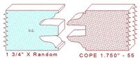 Door Cope & Stick 1-3/4" - 55 Door Cope & Stick 1-3/4" - 55