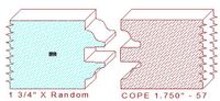 Door Cope & Stick 1-3/4" - 57 