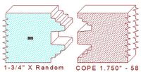 Door Cope & Stick 1-3/4" - 58 Door Cope & Stick 1-3/4" - 58