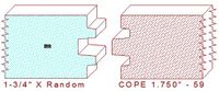 Door Cope & Stick 1-3/4" - 59