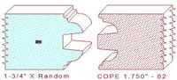 Door Cope & Stick 1-3/4" - 62 Door Cope & Stick 1-3/4" - 62