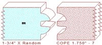 Door Cope & Stick 1-3/4" - 7