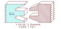 Door Cope & Stick 1-25/32" Door Cope & Stick 1-25/32"