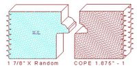 Door Cope & Stick 1-7/8" - 1 Door Cope & Stick 1-7/8" - 1