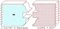 Door Cope & Stick 1-15/16" Door Cope & Stick 1-15/16"