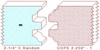 Door Cope & Stick 2-1/4" - 1